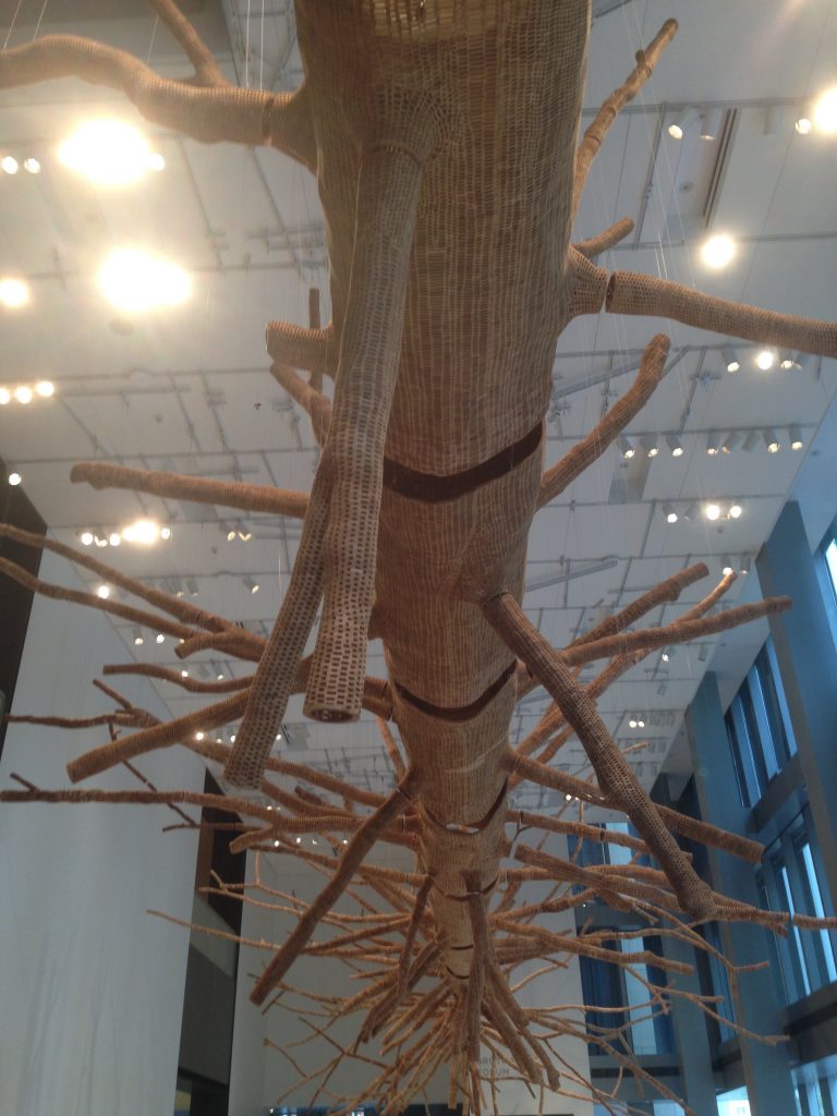 Middle Fork tree sculpture